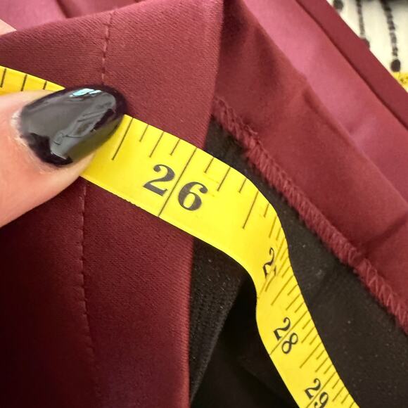 FASHION NOVA | Definitely Darling Burgundy Satin Corset Cocktail Dress | Medium - Picture 8 of 8